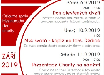 Zveme na Dny Charity Vyškov