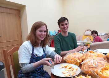 Přijela se za námi podívat naše loňská dobrovolnice Emily